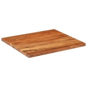 vidaXL Επιφάνεια Τραπεζιού Ορθογώνια 110x80x2,5cm Μασίφ Ξύλο Ακακίας 1 τεμ.