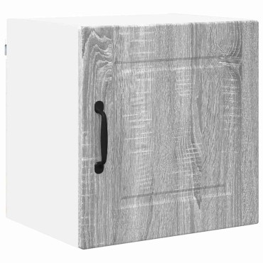vidaXL Ντουλάπα Τοίχου PORTO Γκρίζο Σονομα 40x31x40cm