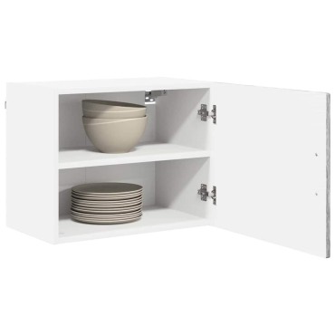 vidaXL Ντουλάπα Τοίχου PORTO Γκρίζο Σονομα 50x31x40cm