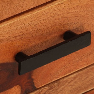 vidaXL Έπιπλο Τηλεόρασης 110x30x40cm από Μασίφ Ξύλο