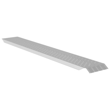 vidaXL Ράμπα φόρτωσης 200 kg Ασημί 159 x 23 x 5 cm