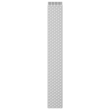 vidaXL Ράμπα φόρτωσης 200 kg Ασημί 159 x 23 x 5 cm