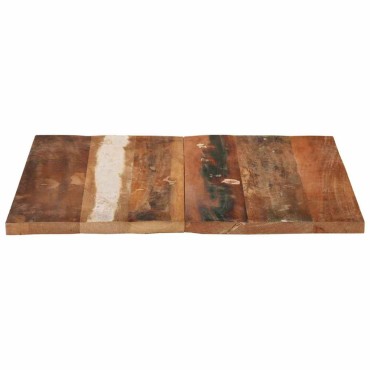 vidaXL Επιφάνεια Τραπεζιού Τετρ. 70x70cm 25-27 χιλ. Μασίφ Ανακ. Ξύλο 1 τεμ.