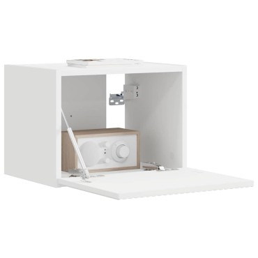 vidaXL Ντουλάπι Τηλεόρασης Τοίχου 39x31x29,5cm Λευκό