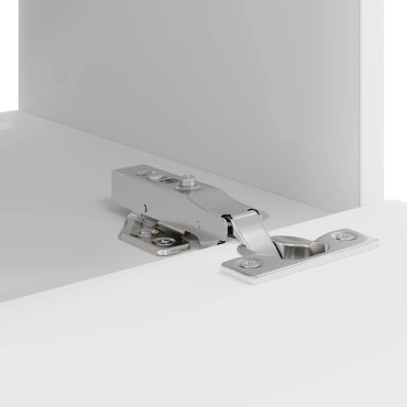 vidaXL Ντουλάπι Τηλεόρασης Τοίχου 39x31x29,5cm Λευκό