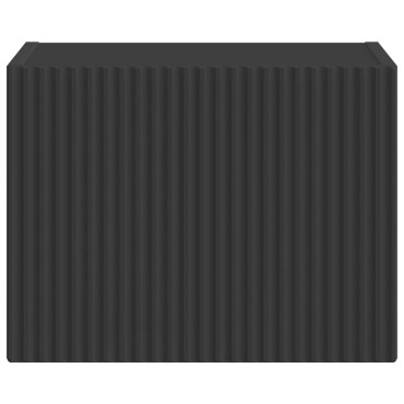 vidaXL Ντουλάπι Τηλεόρασης Τοίχου 39x31x29,5cm Μαύρο