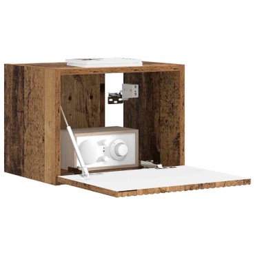 vidaXL Ντουλάπι Τηλεόρασης Τοίχου 39x31x29,5cm Παλιό Ξύλο