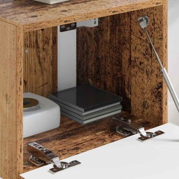 vidaXL Ντουλάπι Τηλεόρασης Τοίχου 39x31x29,5cm Παλιό Ξύλο
