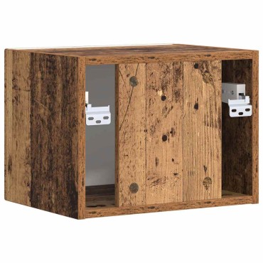 vidaXL Ντουλάπι Τηλεόρασης Τοίχου 39x31x29,5cm Παλιό Ξύλο
