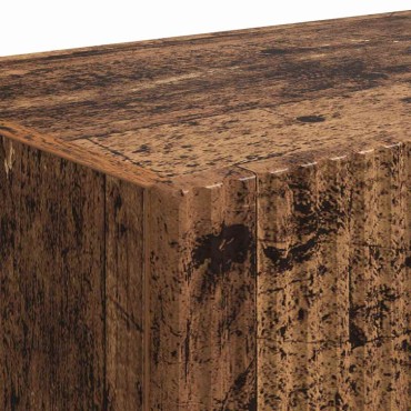 vidaXL Ντουλάπι Τηλεόρασης Τοίχου 39x31x29,5cm Παλιό Ξύλο