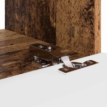 vidaXL Ντουλάπι Τηλεόρασης Τοίχου 39x31x29,5cm Παλιό Ξύλο