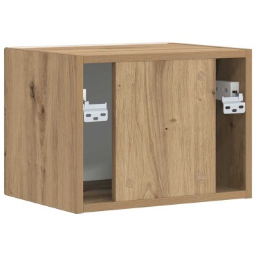 vidaXL Ντουλάπι Τηλεόρασης Τοίχου 39x31x29,5cm Επεξεργασμένο Ξύλο