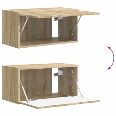 vidaXL Ντουλάπι Τηλεόρασης Τοίχου 60x31x29,5cm Σονόμα