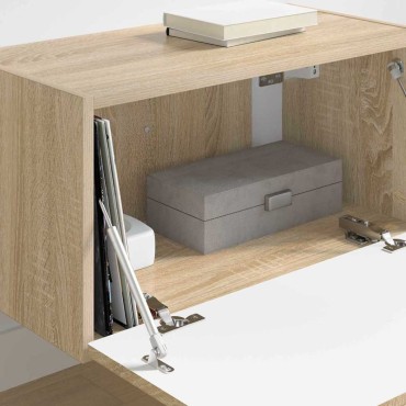 vidaXL Ντουλάπι Τηλεόρασης Τοίχου 60x31x29,5cm Σονόμα