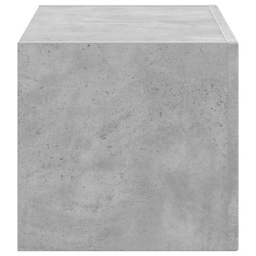 vidaXL Ντουλάπι Τηλεόρασης Τοίχου 60x31x29,5cm Σκυρόδεμα