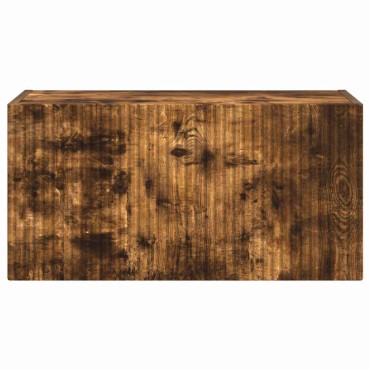 vidaXL Ντουλάπι Τηλεόρασης Τοίχου 60x31x29,5cm Καπνιστό Δρύς