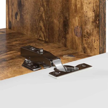 vidaXL Ντουλάπι Τηλεόρασης Τοίχου 60x31x29,5cm Καπνιστό Δρύς