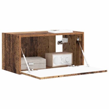 vidaXL Ντουλάπι Τηλεόρασης Τοίχου 60x31x29,5cm Παλιό Ξύλο