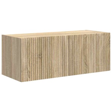 vidaXL Ντουλάπι Τηλεόρασης Τοίχου 78,5x31x29,5cm Σονόμα