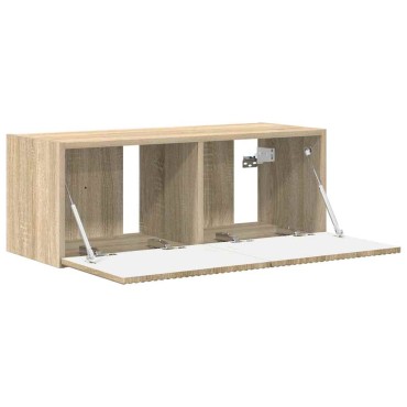vidaXL Ντουλάπι Τηλεόρασης Τοίχου 78,5x31x29,5cm Σονόμα
