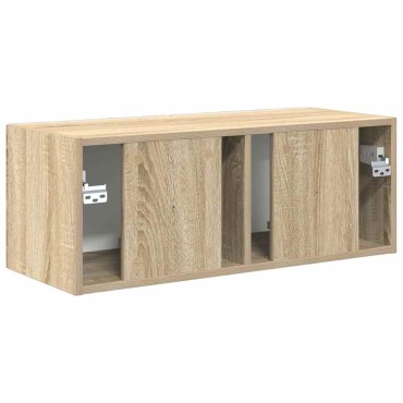 vidaXL Ντουλάπι Τηλεόρασης Τοίχου 78,5x31x29,5cm Σονόμα