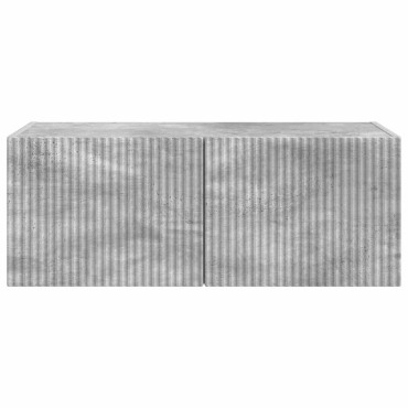 vidaXL Ντουλάπι Τηλεόρασης Τοίχου 78,5x31x29,5cm Σκυρόδεμα