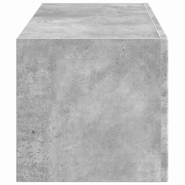 vidaXL Ντουλάπι Τηλεόρασης Τοίχου 78,5x31x29,5cm Σκυρόδεμα