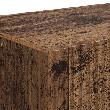 vidaXL Ντουλάπι Τηλεόρασης Τοίχου 78,5x31x29,5cm Παλιό Ξύλο