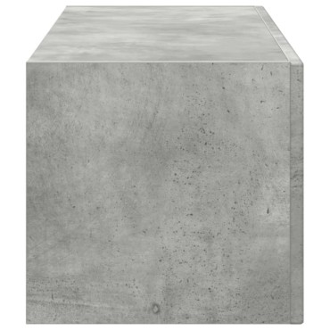 vidaXL Ντουλάπι Τηλεόρασης Τοίχου 98x31x29,5cm Σκυρόδεμα