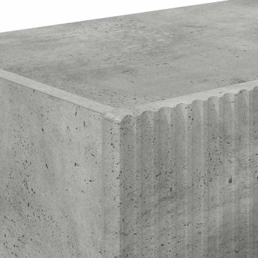 vidaXL Ντουλάπι Τηλεόρασης Τοίχου 98x31x29,5cm Σκυρόδεμα