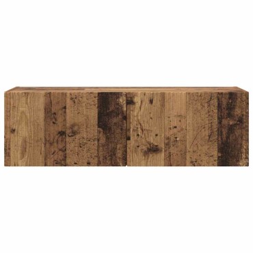 vidaXL Ντουλάπι Τηλεόρασης Τοίχου 98x31x29,5cm Παλιό Ξύλο