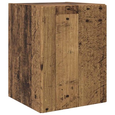 vidaXL Ντουλάπι Τηλεόρασης Τοίχου 30x31x40cm Παλιό Ξύλο