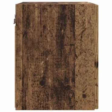 vidaXL Ντουλάπι Τηλεόρασης Τοίχου 30x31x40cm Παλιό Ξύλο