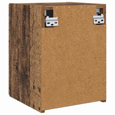 vidaXL Ντουλάπι Τηλεόρασης Τοίχου 30x31x40cm Παλιό Ξύλο