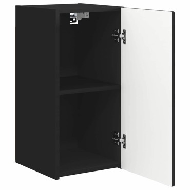 vidaXL Ντουλάπι Τηλεόρασης Τοίχου 30x31x60cm Μαύρο