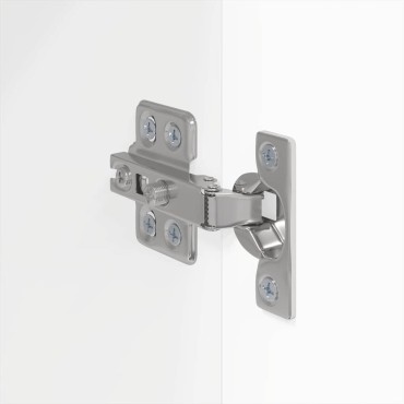 vidaXL Ντουλάπι Τηλεόρασης Τοίχου 30x31x80cm Λαμπερό Λευκό