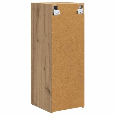 vidaXL Ντουλάπι Τηλεόρασης Τοίχου 30x31x80cm Επεξεργασμένο Ξύλο