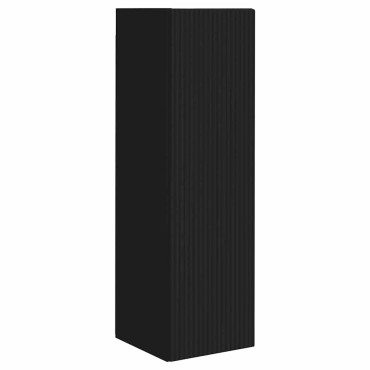 vidaXL Ντουλάπι Τηλεόρασης Τοίχου 30x31x100cm Μαύρο
