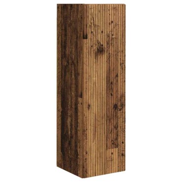 vidaXL Ντουλάπι Τηλεόρασης Τοίχου 30x31x100cm Παλιό Ξύλο
