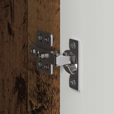 vidaXL Ντουλάπι Τηλεόρασης Τοίχου 30x31x100cm Παλιό Ξύλο