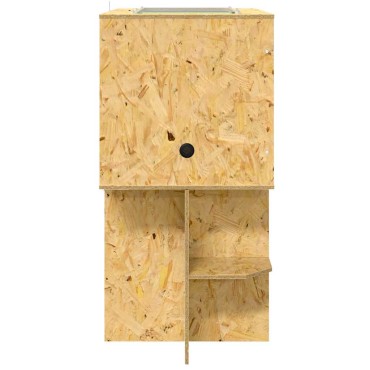 vidaXL Terrarium Καφέ 80 x 50 x 100 εκ. OSB