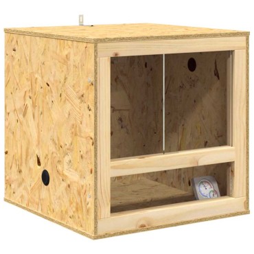 vidaXL Terrarium Καφέ 50 x 50 x 100 cm OSB