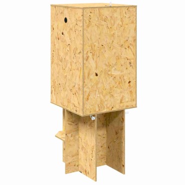 vidaXL Terrarium Καφέ 50 x 50 x 130 εκ OSB