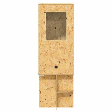 vidaXL Terrarium Καφέ 50 x 50 x 150 εκ OSB
