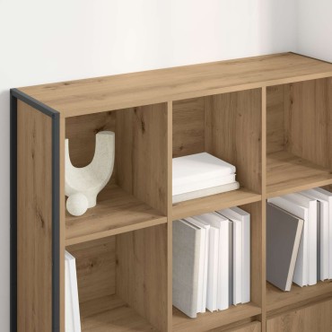 vidaXL Βιβλιοθήκη 99,5x30x108cm Επεξεργασμένο Ξύλο 1 τεμ.