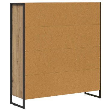 vidaXL Βιβλιοθήκη 99,5x30x108cm Επεξεργασμένο Ξύλο 1 τεμ.