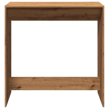 vidaXL Τραπέζι Μπαρ Αρτισιανή Δρυς 102x50x103,5cm Επεξ. Ξύλο 1 τεμ.