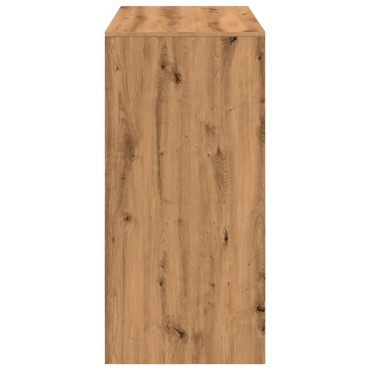 vidaXL Τραπέζι Μπαρ Αρτισιανή Δρυς 102x50x103,5cm Επεξ. Ξύλο 1 τεμ.