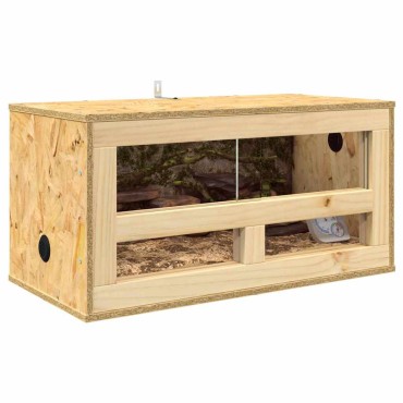 vidaXL Terrarium Καφέ 60 x 30 x 30 cm OSB