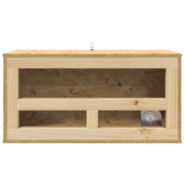 vidaXL Terrarium Καφέ 60 x 30 x 30 cm OSB